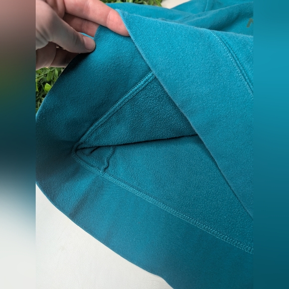 The North Face Hoodie Teal Turquoise Blue Women's Large - Picture 6 of 10
